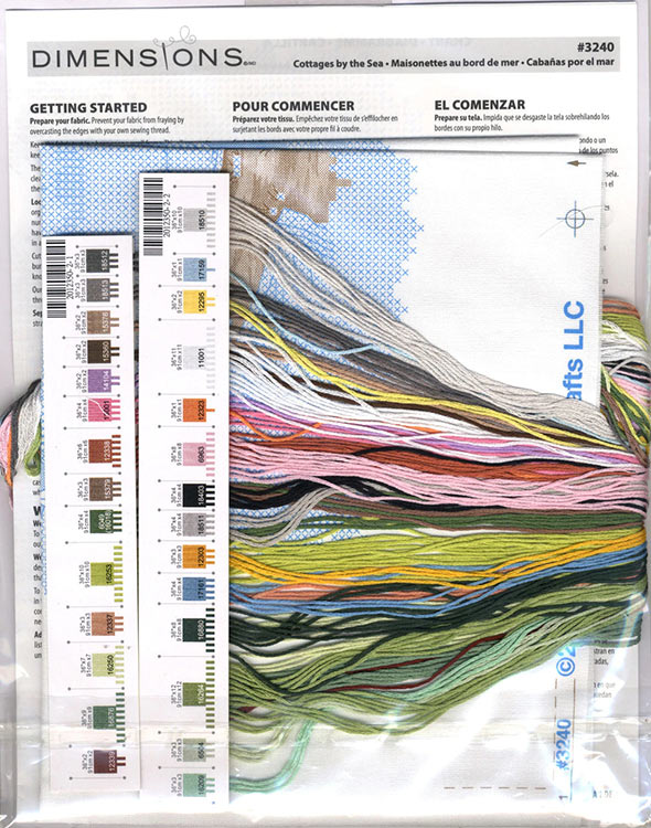 Набор для вышивания «Дом у моря» — картинка 4