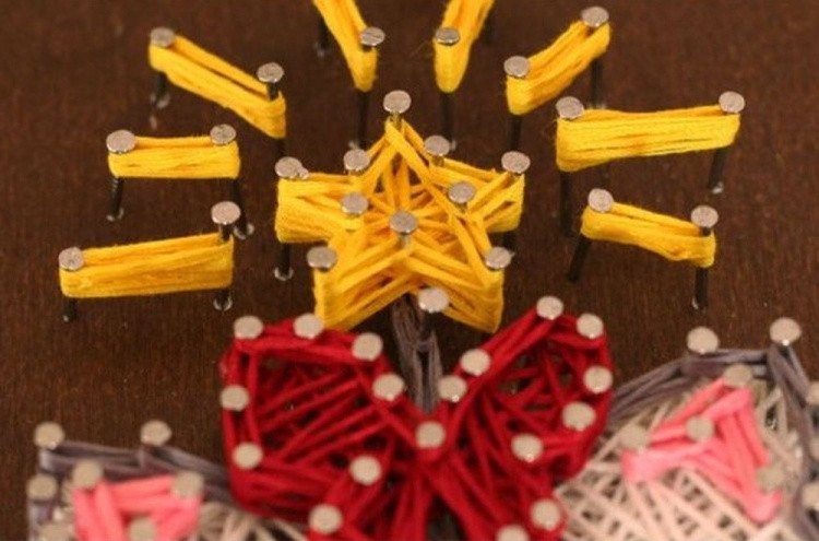 Набор для творчества STRING ART «Кошечка нарядная» — картинка 2