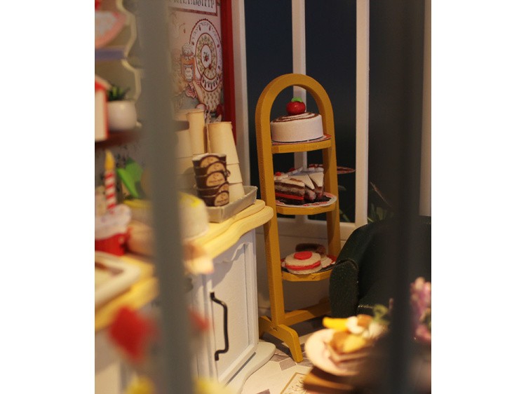 Набор для создания миниатюры (румбокс) «Кондитерская» — картинка 8