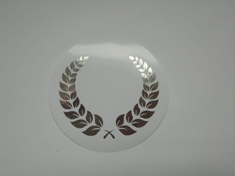 №223 Наклейка (серебро) Sticker, Art Blong — картинка 2