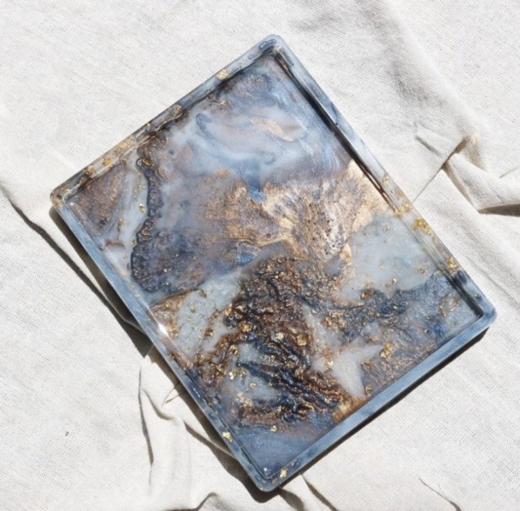 Силиконовый молд - Тарелка прямоугольник, 31x22см — картинка 12