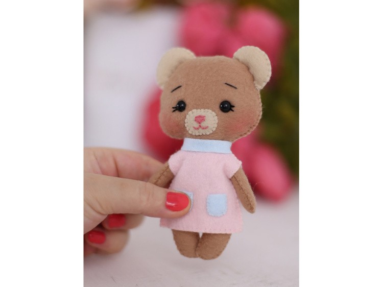 Набор для шитья игрушки «Медвежонок Джилл» — картинка 2