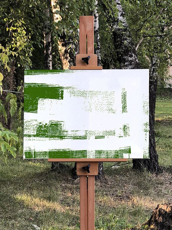 Холст на подрамнике Magic4Hobby 50х70 см, хлопок 100%, мелкое зерно — картинка 2