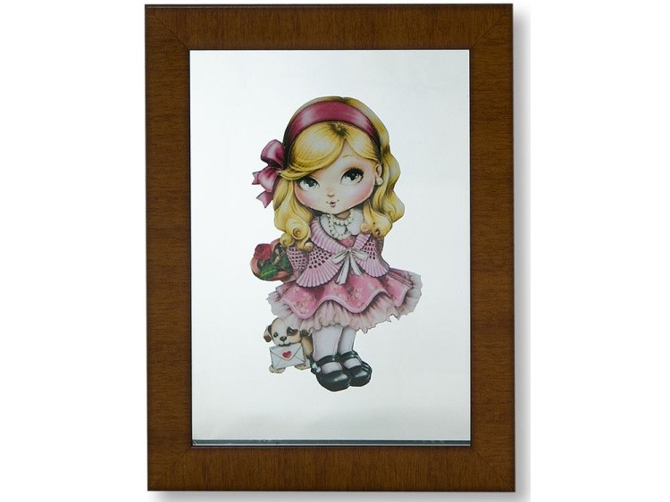 Папертоль «Блондинка со щенком» — картинка 4