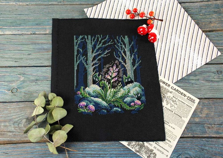 Набор для вышивания «Папоротник зацвел» — картинка 4