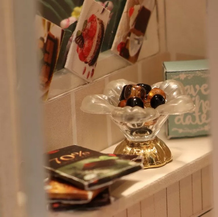 Сборная модель Румбокс. Миниатюрная Шоколадная лавка — картинка 8