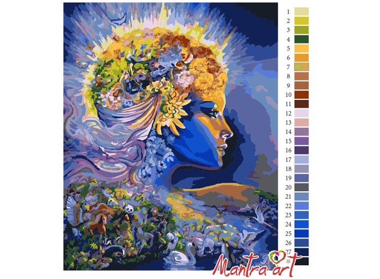 Картина по номерам «Земля» — картинка 2