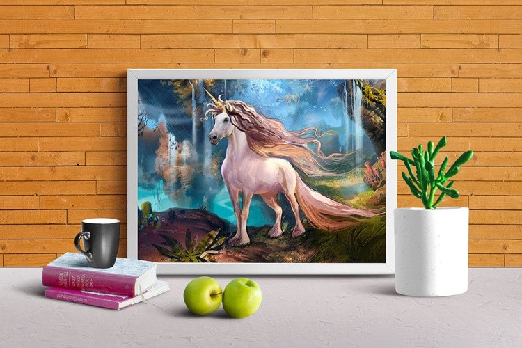 Алмазная вышивка «Волшебный единорог» — картинка 6
