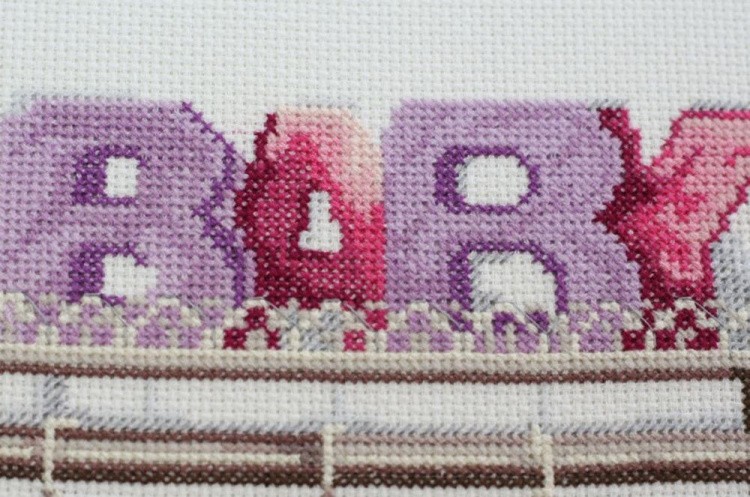 Набор для вышивания «Малыш. Девочка» — картинка 3