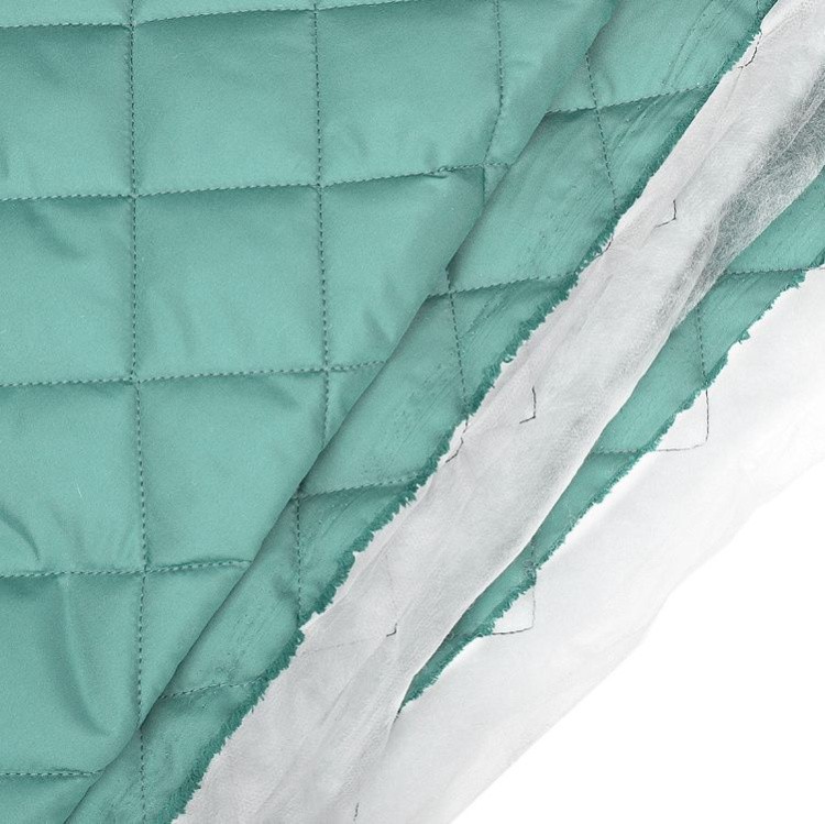 Ткань стежка ниточная Dewspo, ромб 5,5 см, 5 м x 150 см, 230 г/м², цвет: мята, TBY — картинка 4