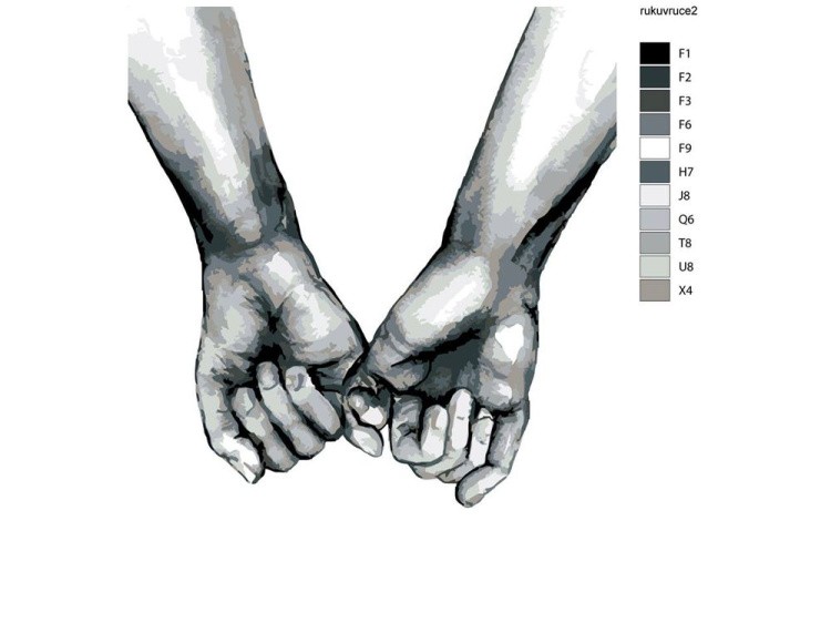 Картина по номерам «Вместе» — картинка 2