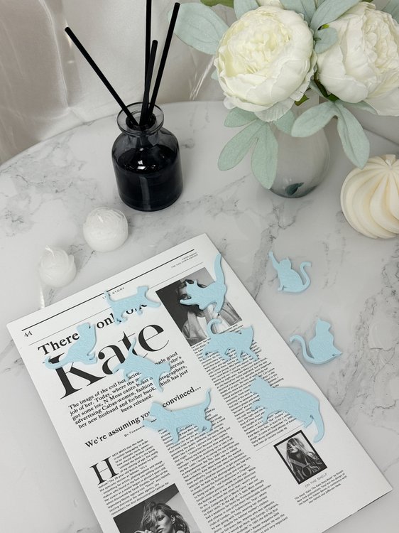 Силиконовый молд - Кошечки №2, 20x15см, 1 молд — картинка 4