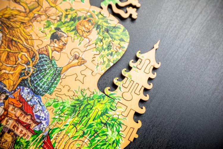 Деревянные пазлы DAVICI «Япония» — картинка 9