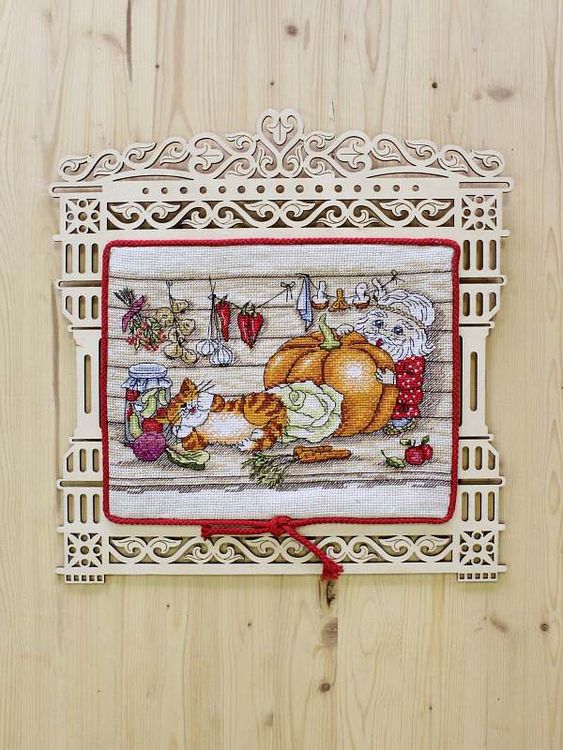 Рамка - наличник горизонтальный, 24x19/18x14 см — картинка 2