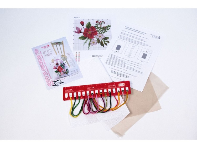 Набор для вышивания «Мешочек для ароматов. Танго» — картинка 4