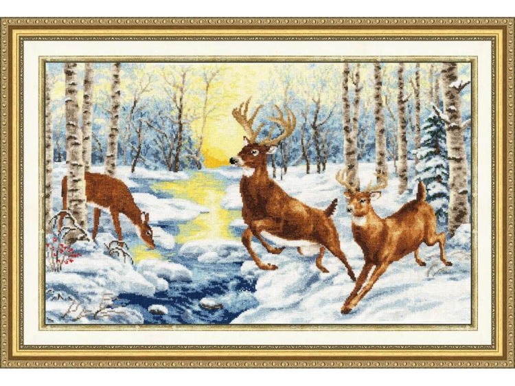 Набор для вышивания «В весеннем лесу» — картинка 2