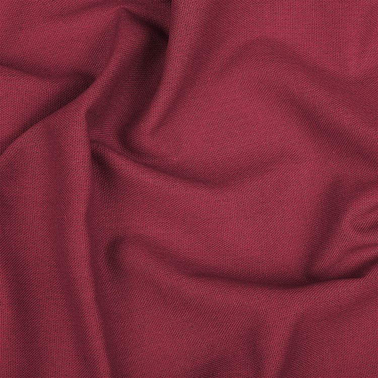 Ткань льняная, 10 м x 140 см, 185 г/м², цвет: бургунди, TBY — картинка 2