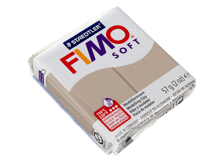 Полимерная глина FIMO Soft, цвет: тауп, 57 г — картинка 2