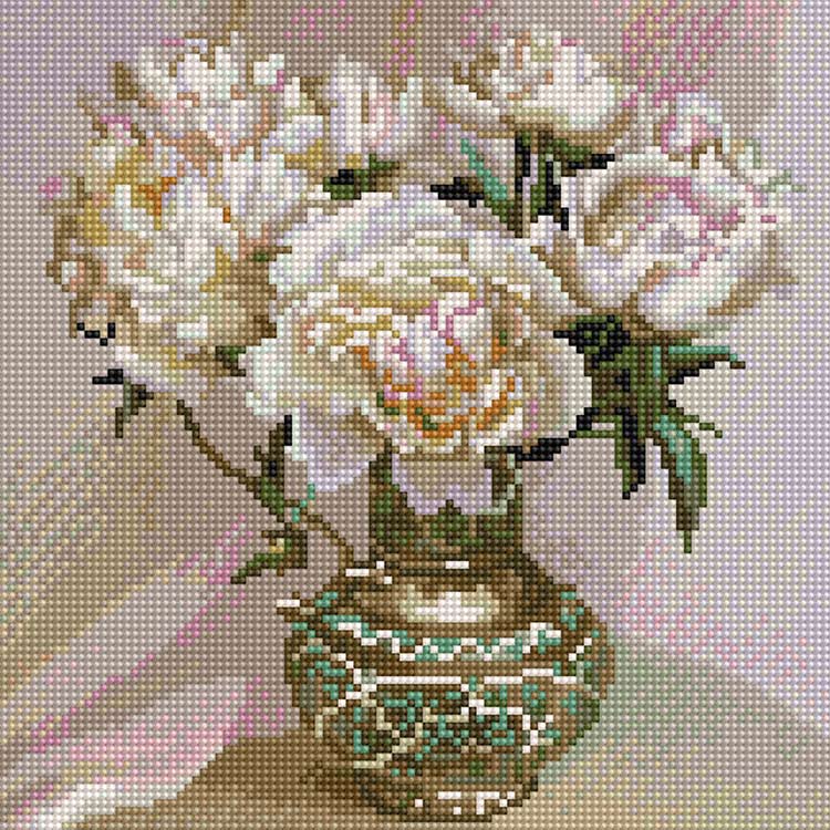 Алмазная вышивка «Бузин. В серебряном сосуде» — картинка 2