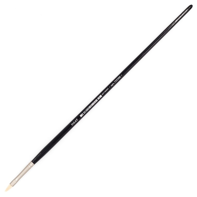 Кисть из синтетики Tician, плоскоовальная №6 — картинка 3