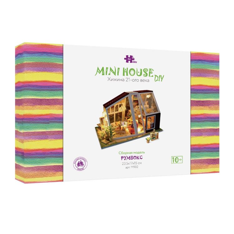 Набор для создания миниатюры (румбокс) «Хижина 21-ого века» (русифицированная версия) — картинка 5