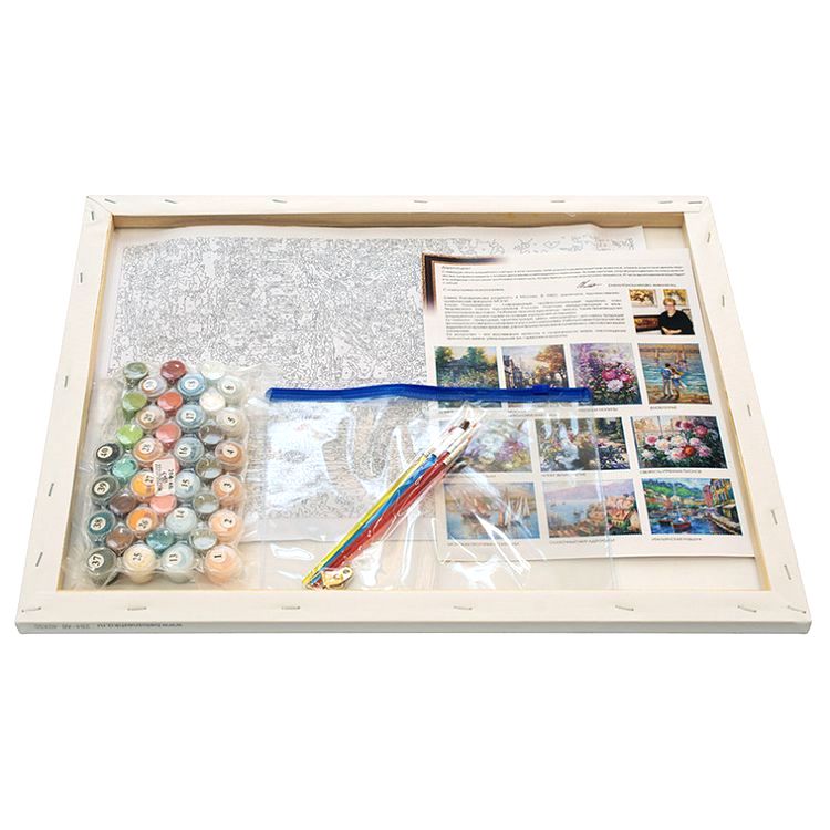 Картина по номерам «Москва под осенним небом» — картинка 3