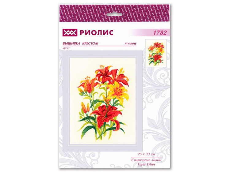 Набор для вышивания «Солнечные лилии» — картинка 6