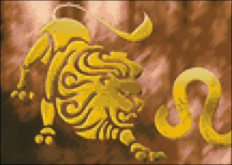 Алмазная вышивка «Лев» — картинка 2