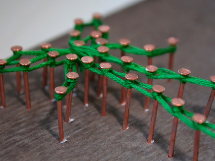 Набор для творчества STRING ART «Варежки» — картинка 5