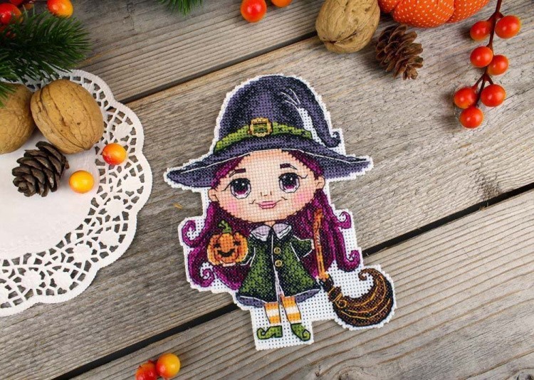 Набор для вышивания «Очаровательная ведьмочка» — картинка 5