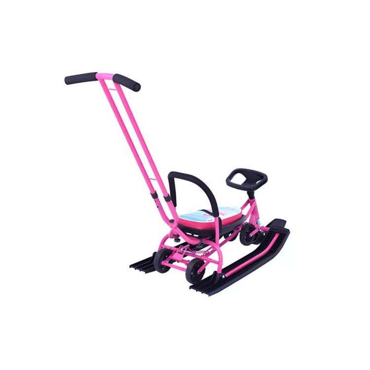 Снегокат детский 111 Mobile с ручкой (Принцесса) — картинка 7