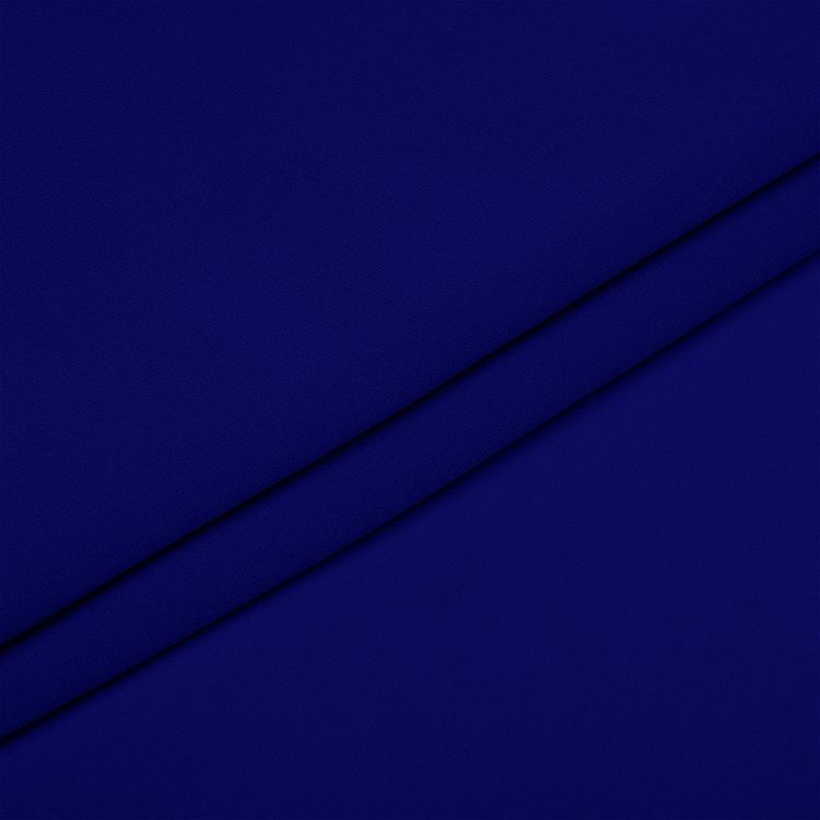 Ткань Креп-шифон, 5 м, ширина 150 см, 105 г/м2, цвет: кобальт, TBY — картинка 2