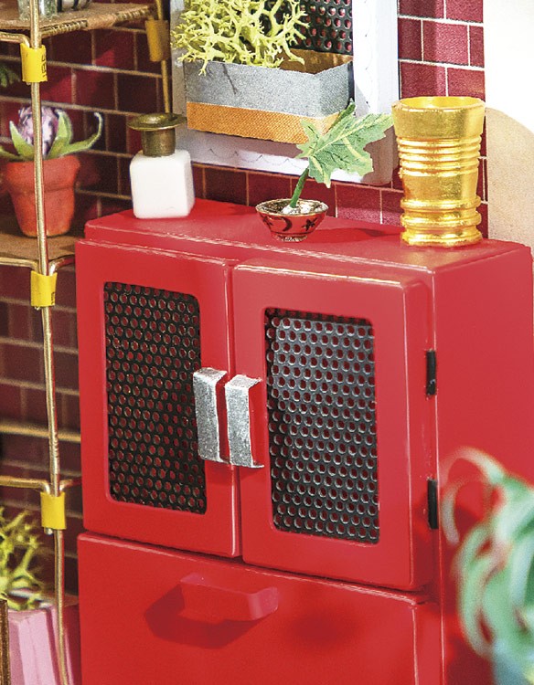 Набор для создания миниатюры (румбокс) «Цветочный магазин» — картинка 6