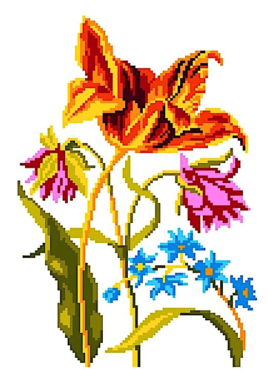 Набор для вышивания «Разноцветье», NITEX