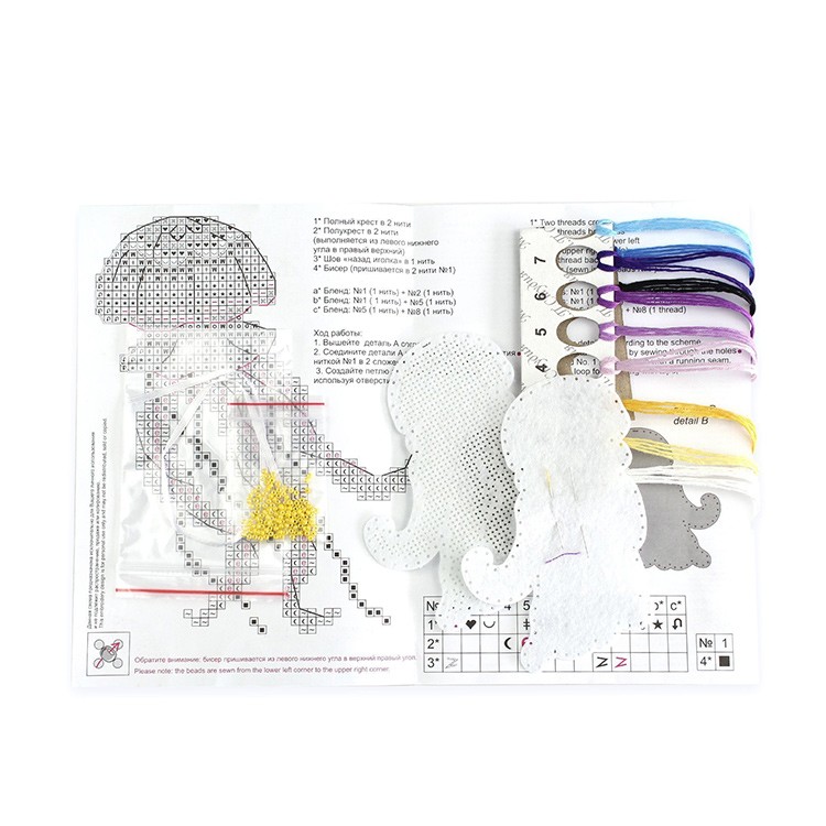 Набор для вышивания «Житель водных глубин» — картинка 2