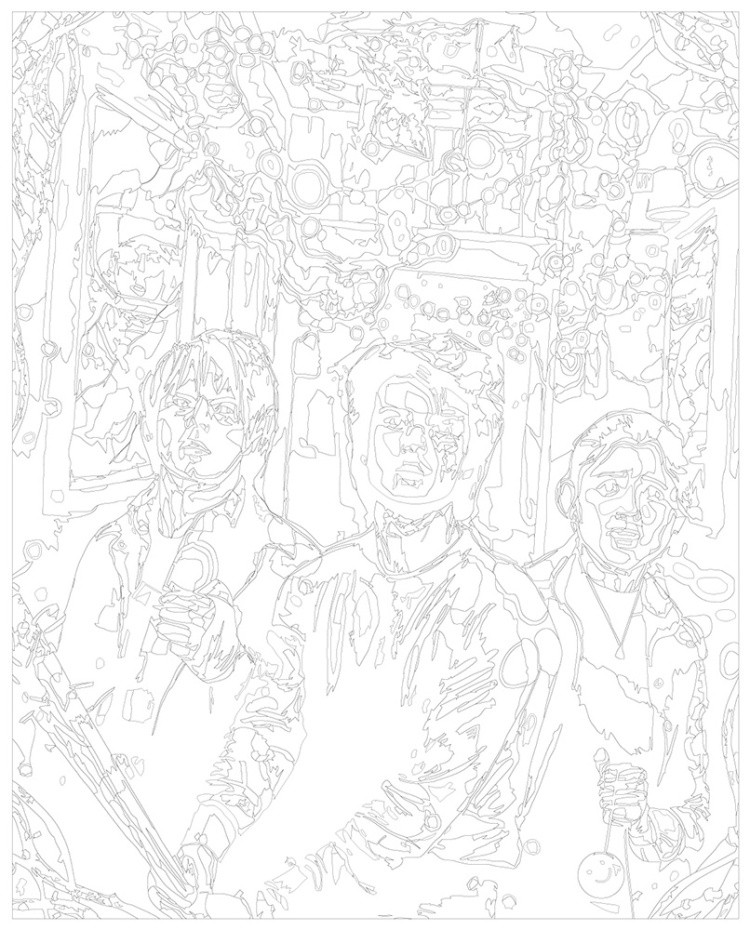 Картина по номерам ОСД Очень странные дела — картинка 3