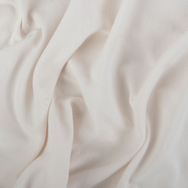 Трикотаж кукольный, 5 м x 165 см, 225 г/м2, 100% хлопок, цвет: №01 слоновая кость, Peppy — картинка 3