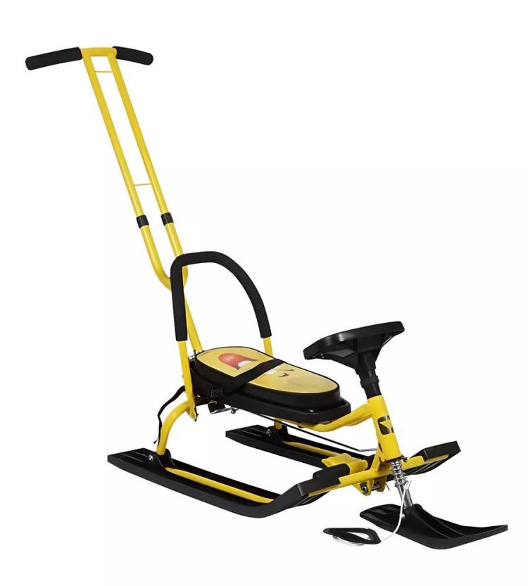 Снегокат детский 105 Control Animals Smile со спинкой — картинка 8