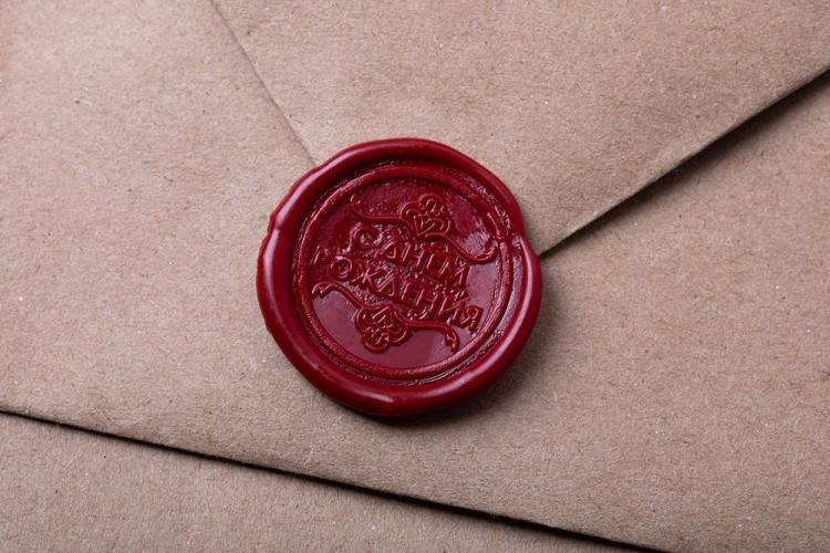 Сургучная печать «С Днем Рождения», 25 мм, Mr.Painter — картинка 3