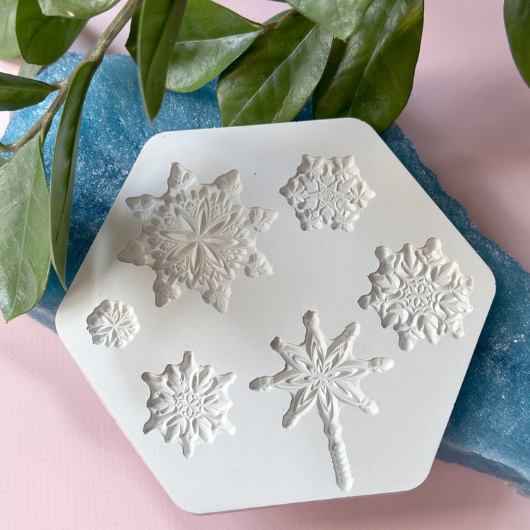 Силиконовые вкладыши со снежинками №4 — картинка 5
