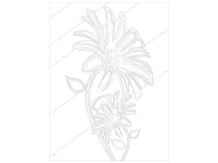 Картина по номерам «Гербера поп-арт» — картинка 3