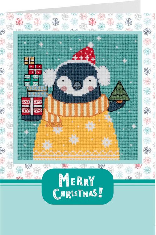 Набор для вышивания «Открытка. День подарков» — картинка 2