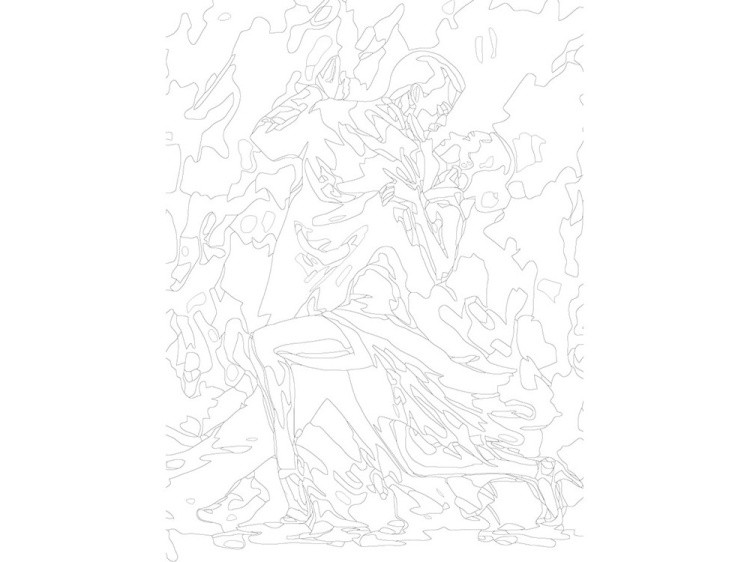 Картина по номерам «Танго» — картинка 3