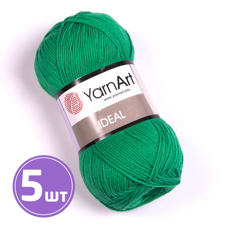 Пряжа YarnArt Ideal (227), лепрекон, 5 шт. по 50 г