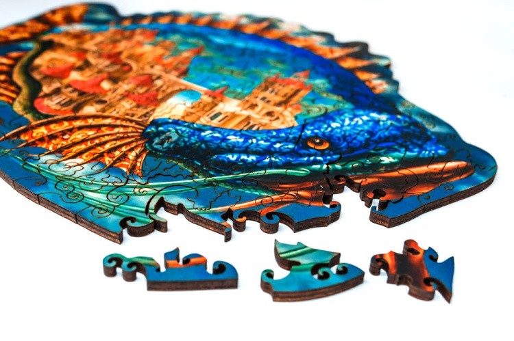 Деревянные пазлы DAVICI «Обитаемая рыба» — картинка 6