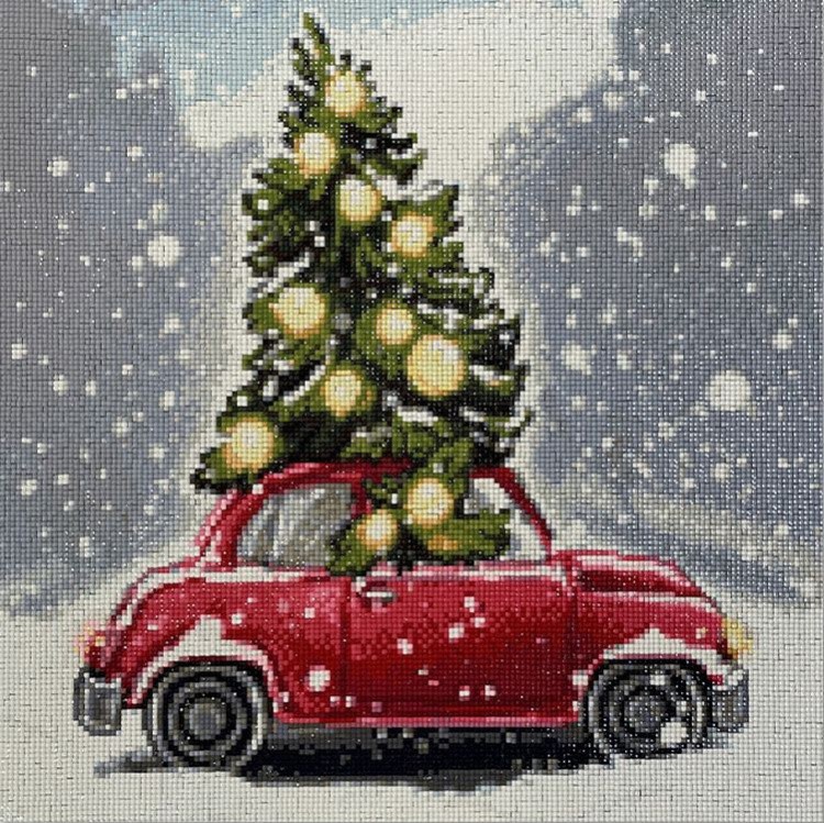 Алмазная вышивка «Новогоднее настроение» — картинка 2