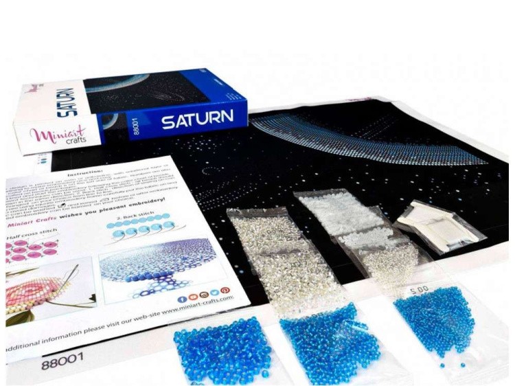 Набор вышивки бисером «Сатурн» — картинка 3