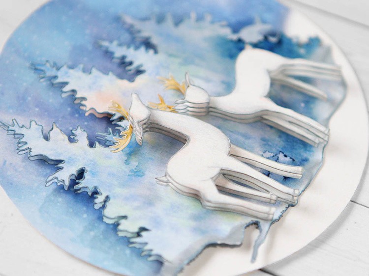 Папертоль «Северные олени» — картинка 3