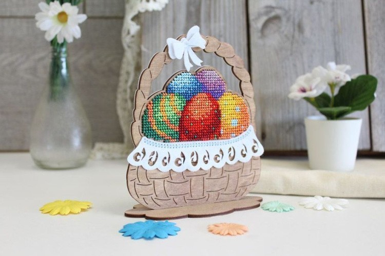 Набор для вышивания «Пасхальная корзинка» — картинка 2
