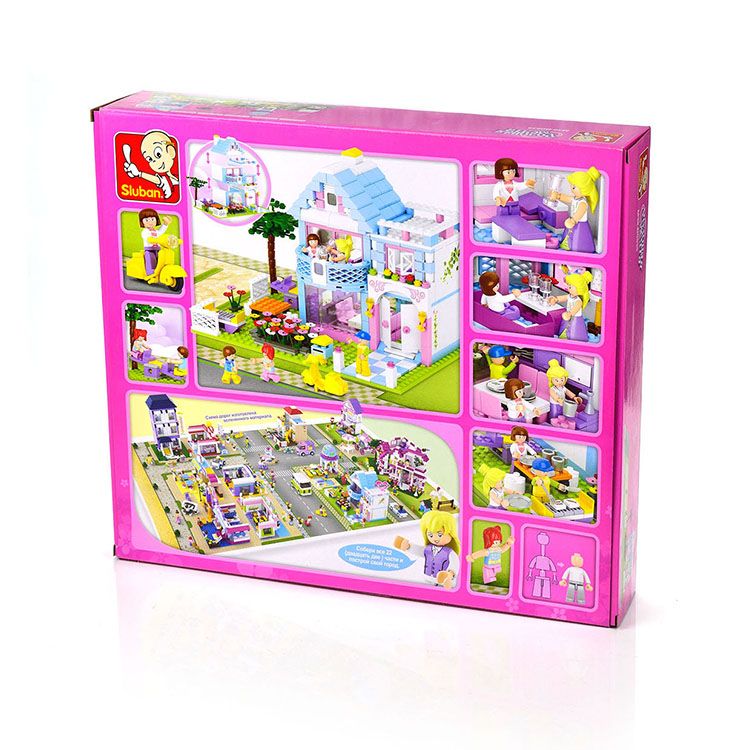 Конструктор «Розовая мечта. Дача», 539 деталей — картинка 3